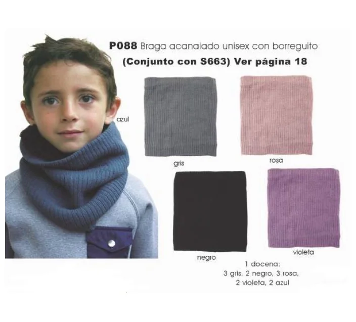 Braga Junior Unisex Con Borreguito