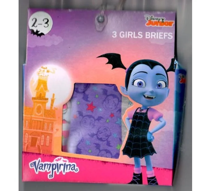 Pack 3 Braguitas Niña Vampirina