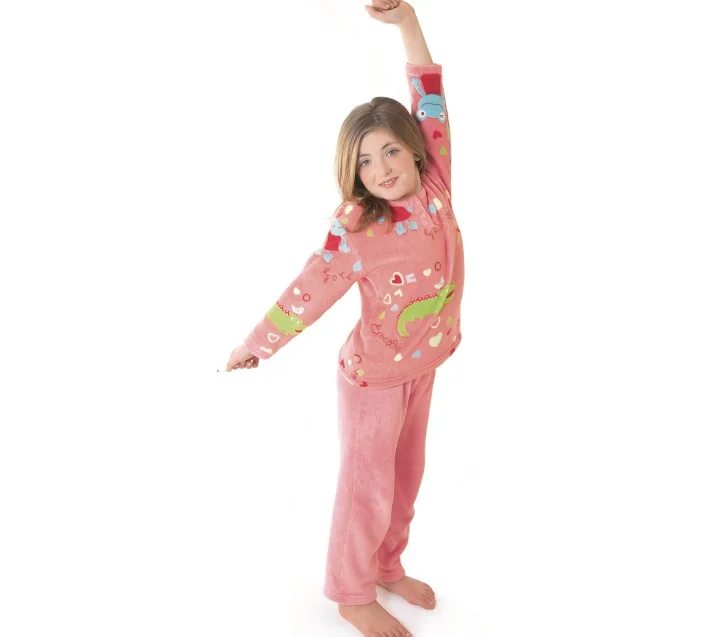 Pijama Infantil M/Larga Coralina Picture