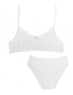 Conjunto Comunion Niña Top+Bikini