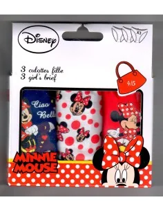 Pack 3 Braguitas Minnie