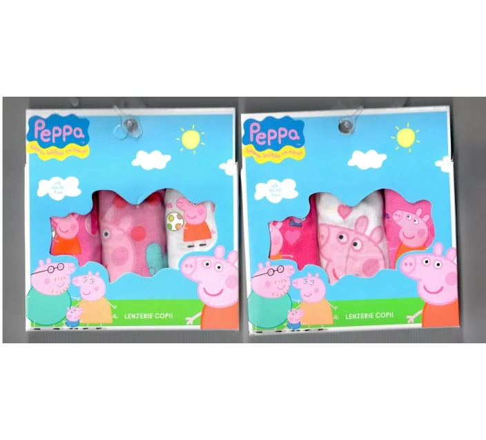 Pack 3 Braguitas `Peppa Pig