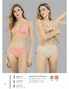 Bikini Sra Estampado Perla