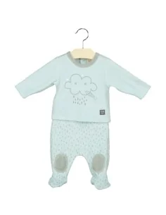 Conjunto Tundosado Polaina Rain Blue