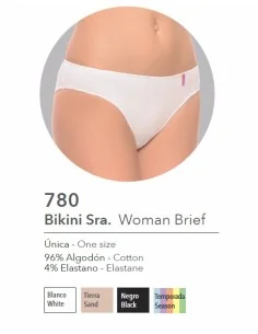 Pack 2 Bikinis Sra Alto Liso