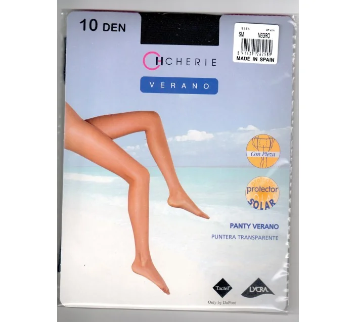 Panty Sra Verano 10 Deniers Supertalla