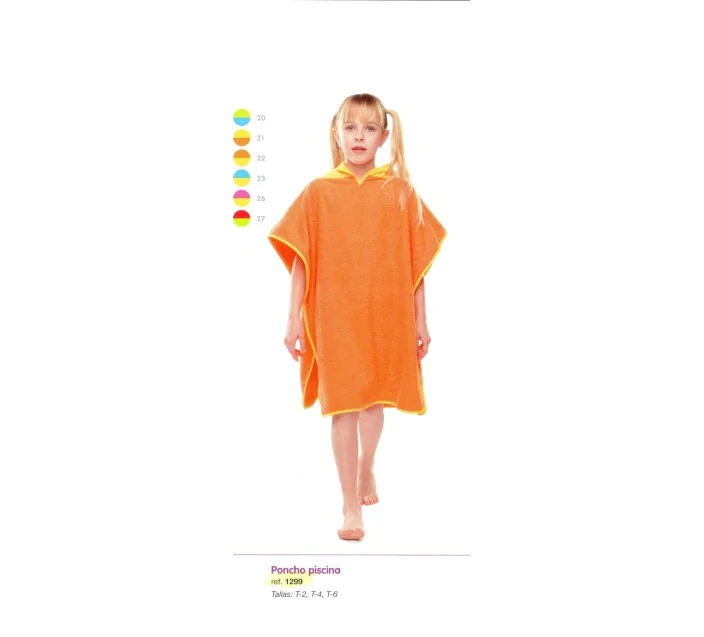 Poncho Infantil Capucha