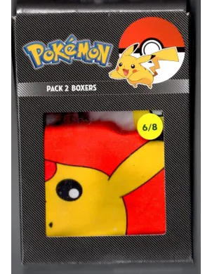 Pack 2 Boxers Pokemon