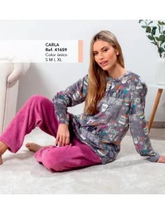 Pijama Sra M/L Coralina "Carla"