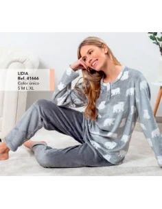 Pijama Sra M/L Coralina "Lidia"