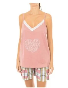 Pijama Sra Tirantes Heart Dots