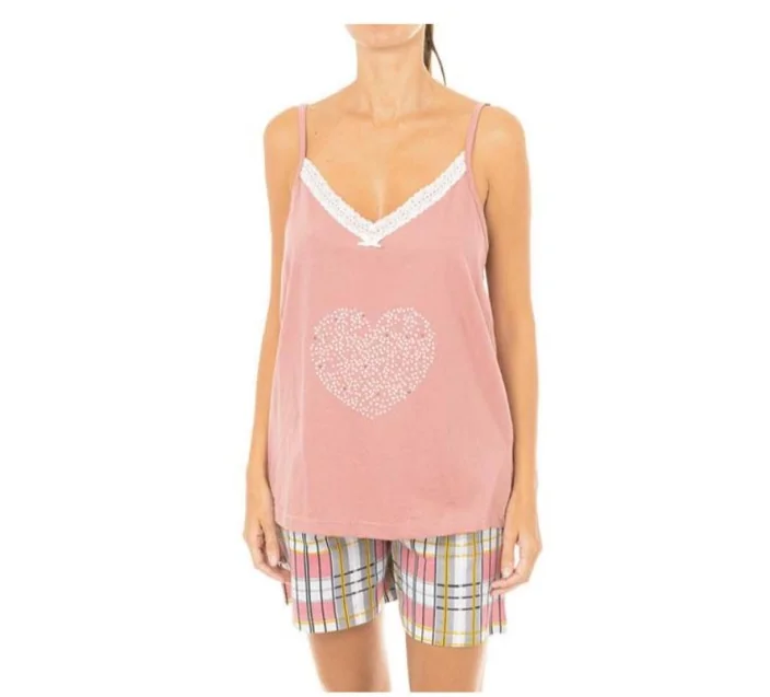 Pijama Sra Tirantes Heart Dots