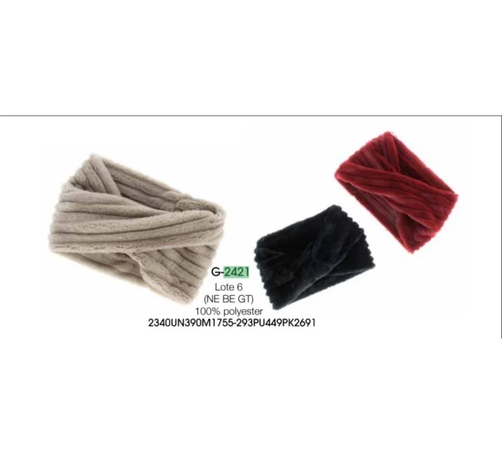 Cuello Snood Sra Coralina Efecto Plisado