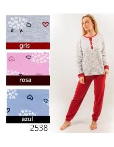 Pijama Sra M/Larga 2538