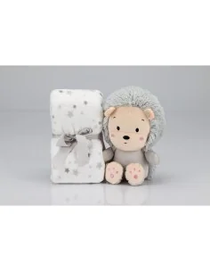 Peluche+Manta Leon Erizo