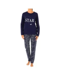 Pijama Sra M/L Interlock Star