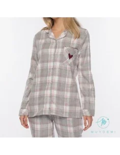 Pijama Sra M/L Invierno Muydemi Abierto