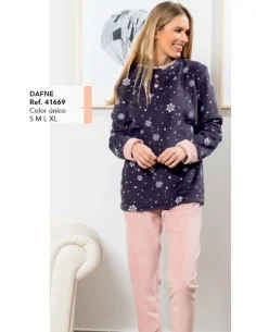 Pijama Sra M/Larga Coralina Dafne