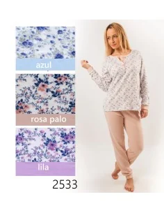 Pijama Sra M/Larga 2533