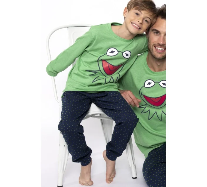 Pijama Niño M/L Kermit Rana Gustavo