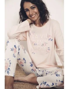 Pijama Sra M/L Admas La Vie En Rose