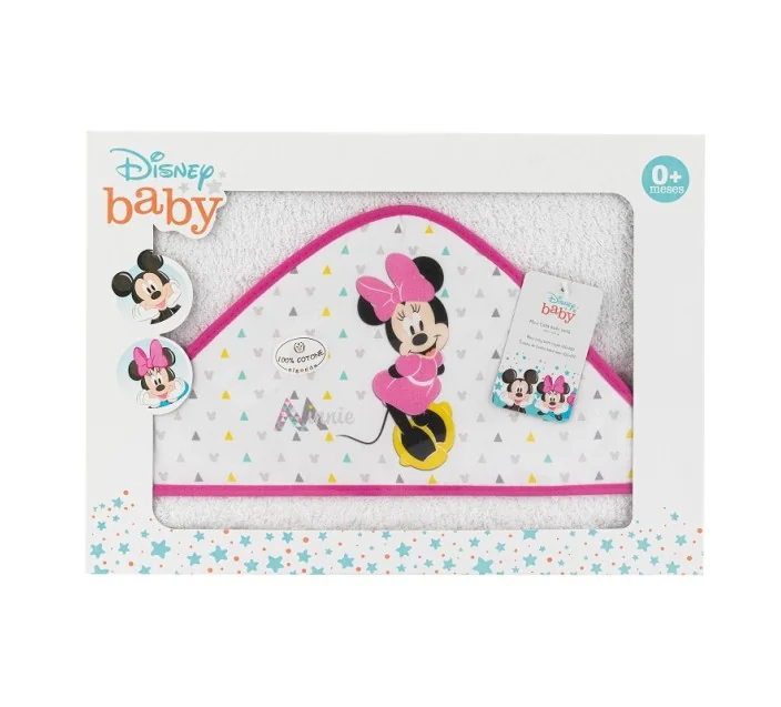 Capa De Baño 1x1 Minnie Geo