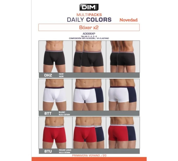 Pack 2 Boxers Cro Cotton Strech