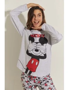 Pijama Sra M/Larga Mickey