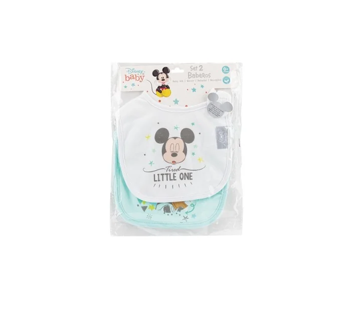 Pack 2 Baberos Baberos Mickey-Minnie