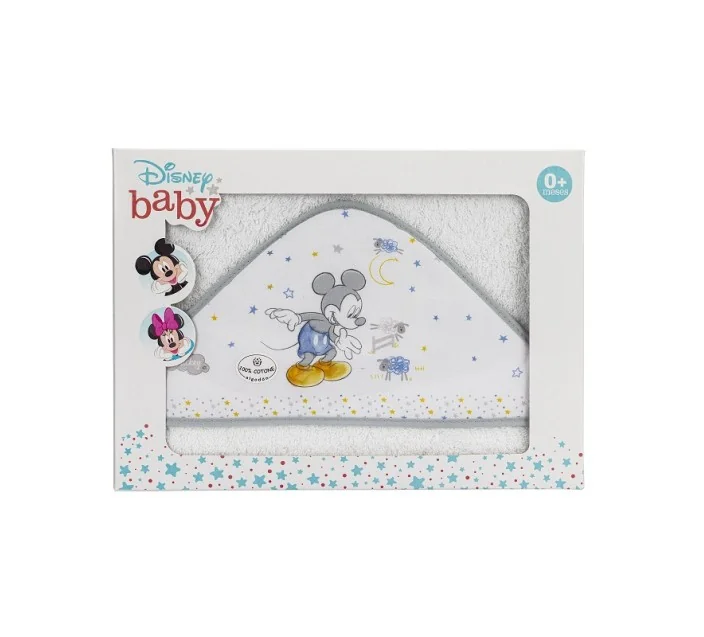 Capa De Baño Bebe Mickey Counting Sheep