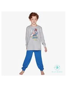 Pijama Niño M/L Invierno Palomitas