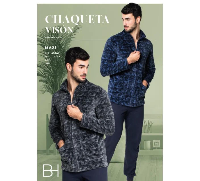 Bata Chaqueta Cro Vison Mod Maxi