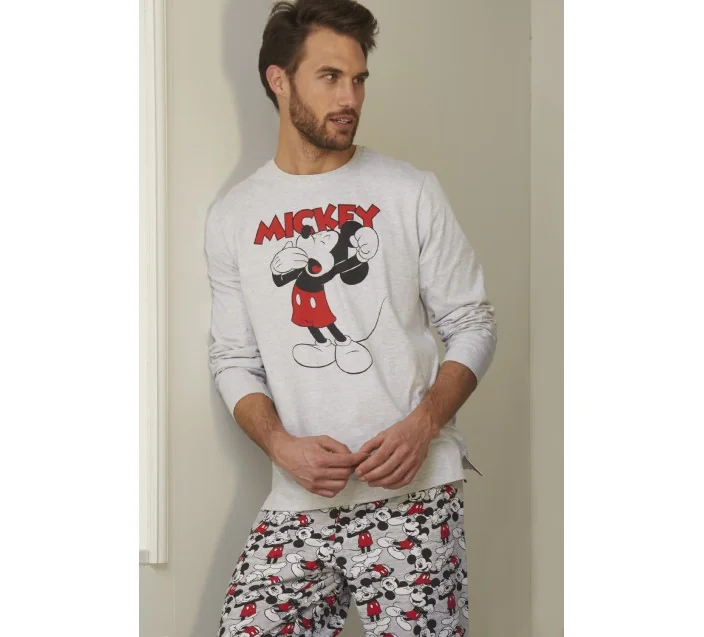 Pijama Cro M/Larga Mickey