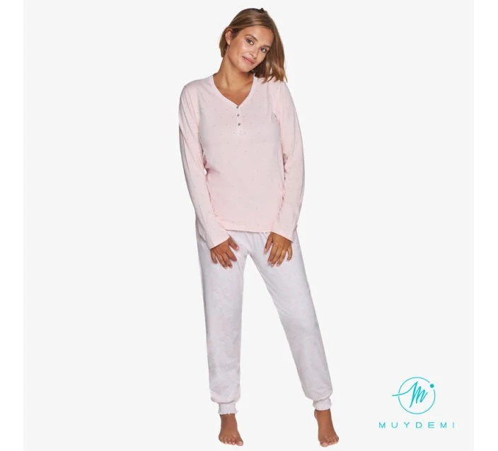 Pijama Sra M/L Invierno Charlotte