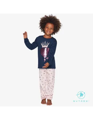 Pijama Niña M/L Invierno Rock Queen