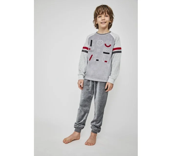 Pijama Niño M/L Tundosado Play The Game