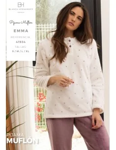 Pijama Sra M/Larga Muflon Emma