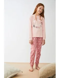 Pijama Niña M/L Interlock My Future Is Bright