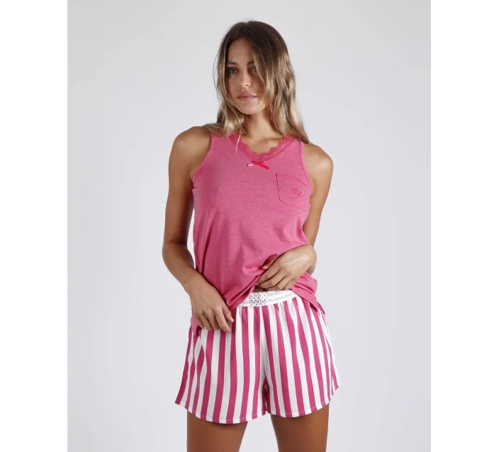 Pijama Sra Tirantes Classic Style