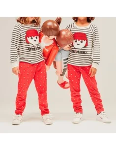 Pijama Junior M/Larga Playmobil Interlock