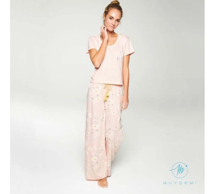 Pijama Sra M/C Pantalon Largo