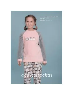 Pijama Niña M/L Coralina Don Algodon