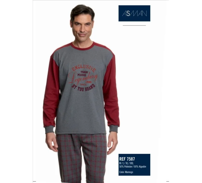 Pijama Cro M/L C/Redondo "Legendary"