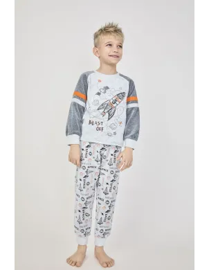 Pijama Infant M/L Niño Tund Cohete