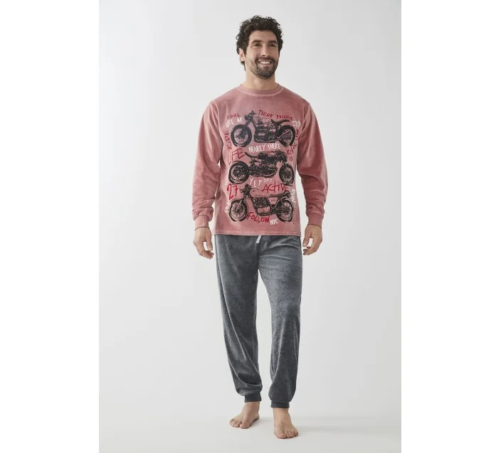 Pijama Cro M/L Tundosado Motos