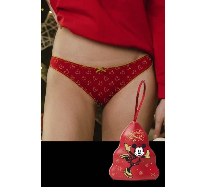 Bikini Sra Navidad Mickey Gold