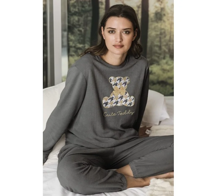 Pijama Sra M/L Admas Micropolar Cute