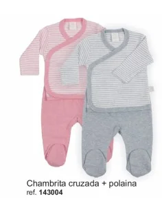 Chambrita M/L + Polaina Rayas