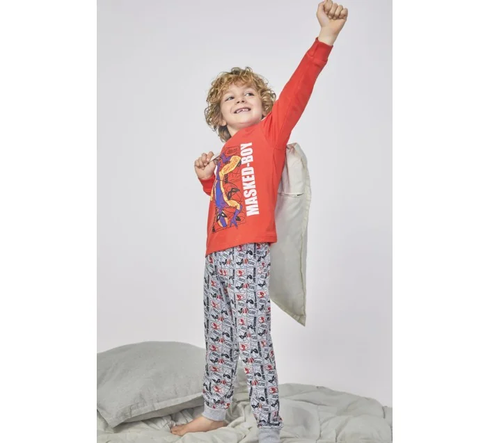 Pijama Infant M/L Niño Interlock Masked Boy