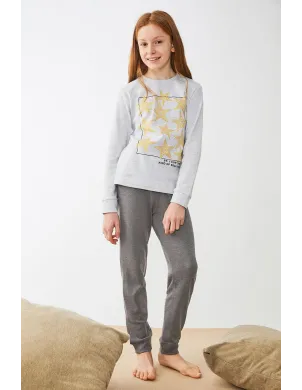 Pijama Niña M/L Interlock Take It Easy